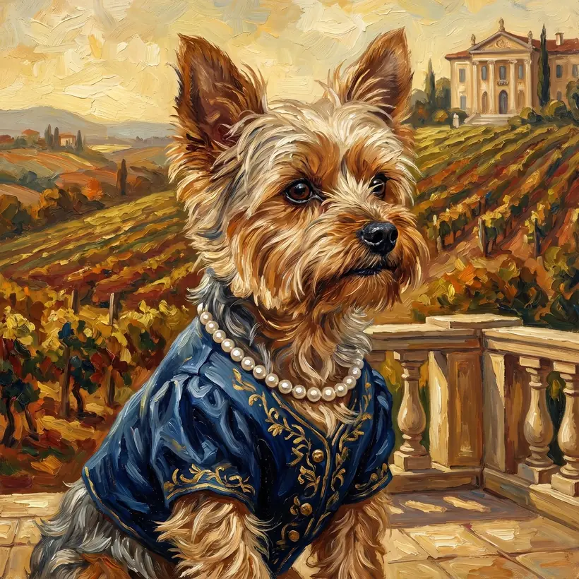 The Contessa — framed portrait