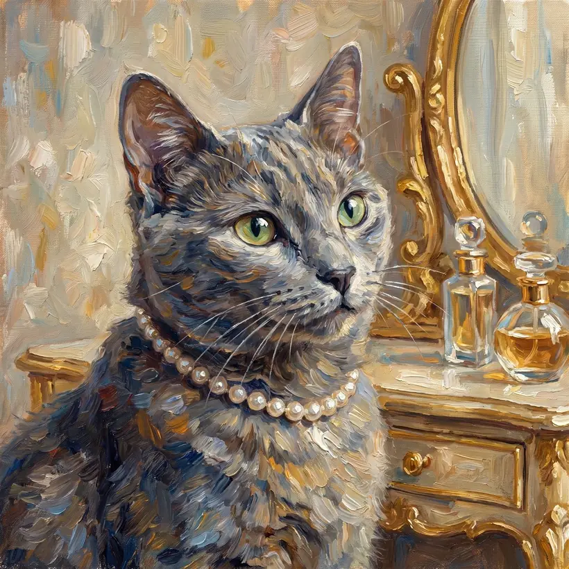 The Duchess — framed portrait