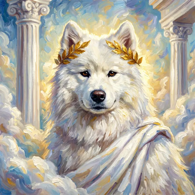 The Goddess — framed portrait