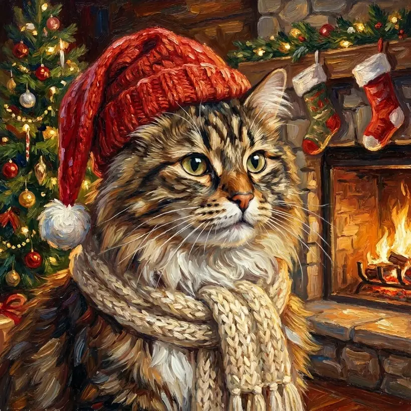 The Merrymaker — framed portrait