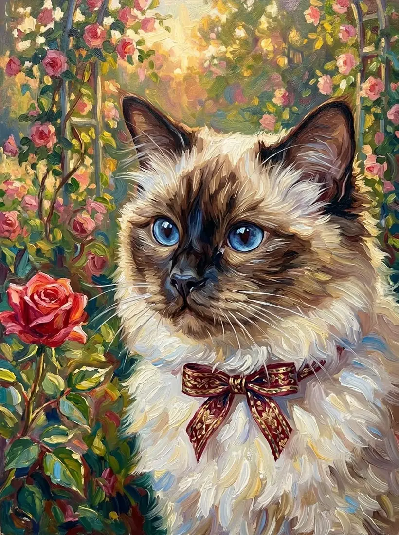 The Sweetheart — framed portrait